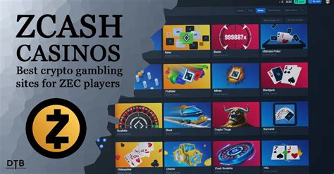Zcash video casino review